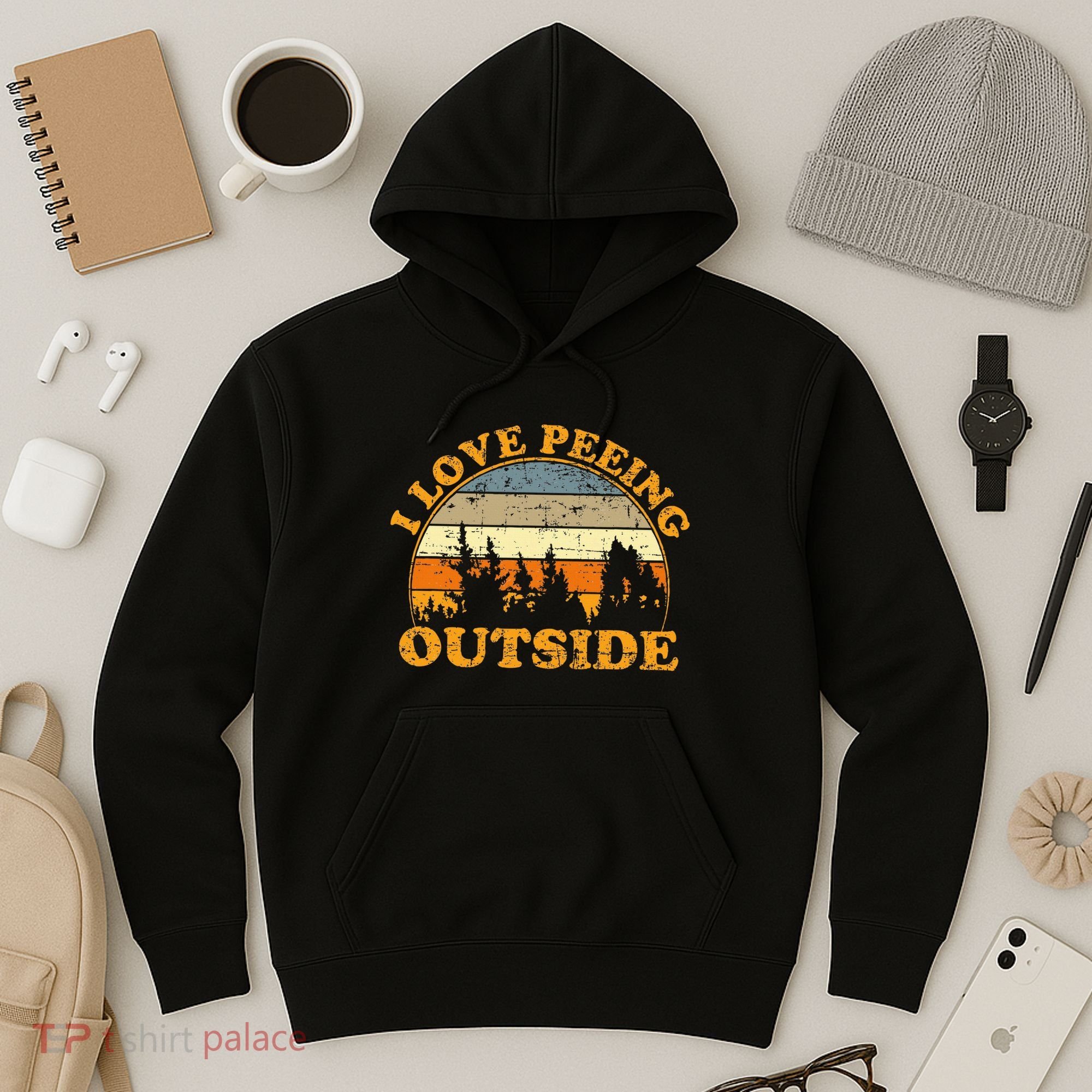 I Love Peeing Outside Hoodie
