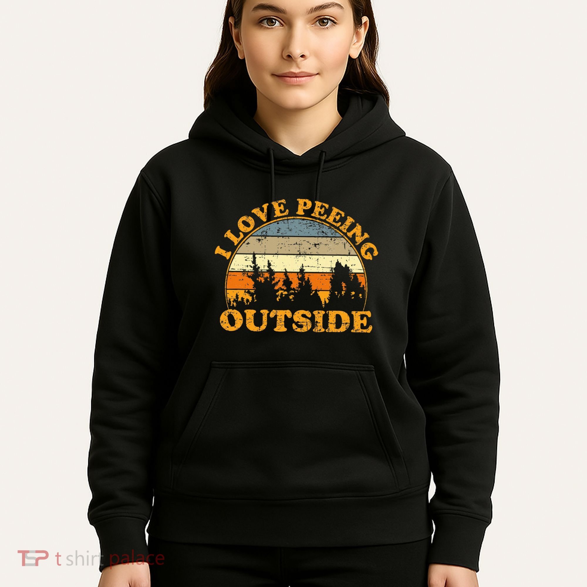 I Love Peeing Outside Hoodie