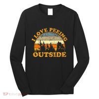 I Love Peeing Outside Long Sleeve Shirt thumb 0