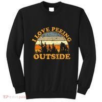 I Love Peeing Outside Sweatshirt thumb 0