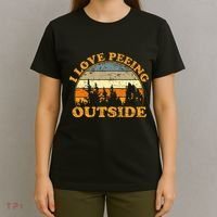 I Love Peeing Outside T-Shirt thumb 4