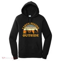 I Love Peeing Outside Women's Hoodie thumb 0