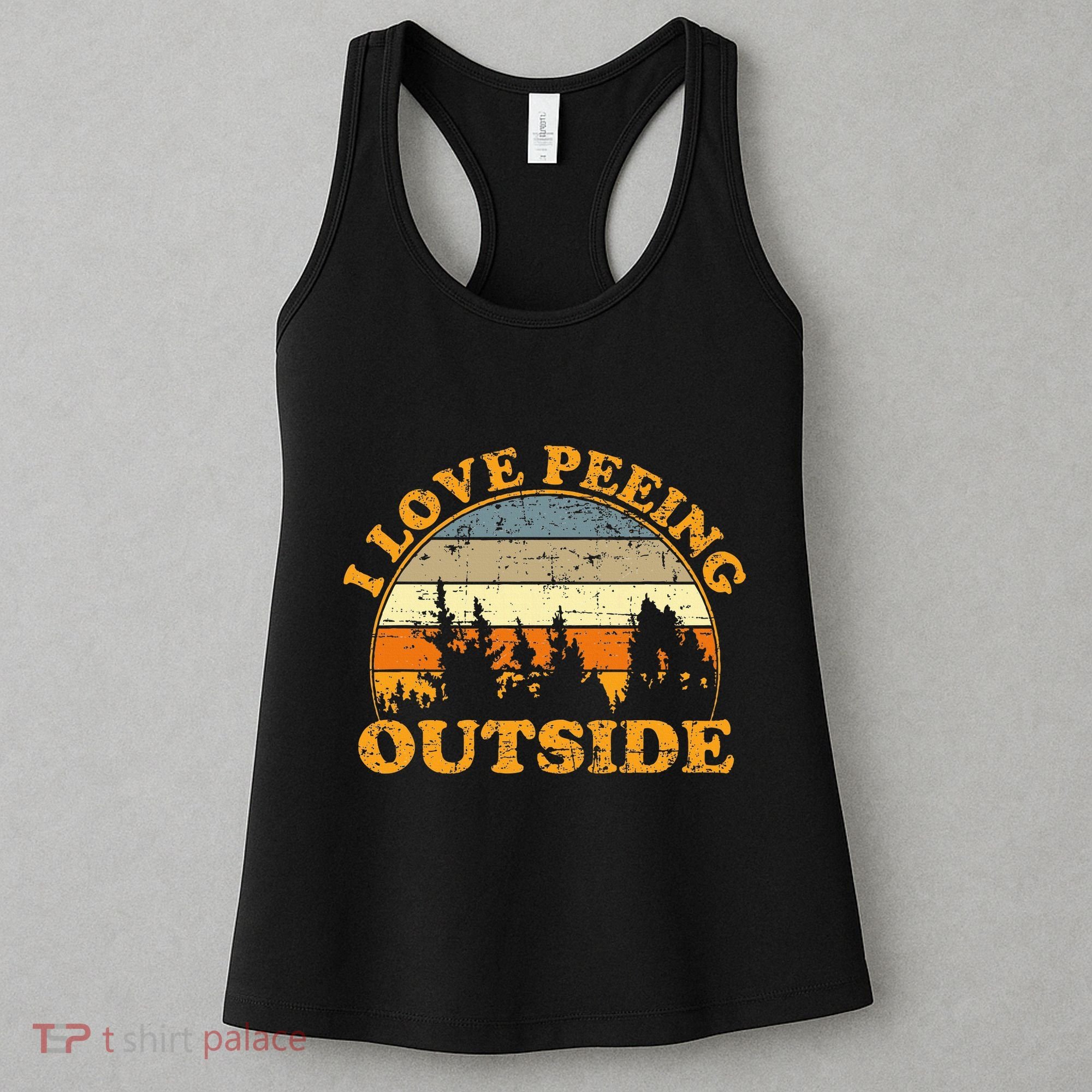 I Love Peeing Outside Women's Tank Top