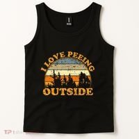 I Love Peeing Outside Tank Top thumb 2