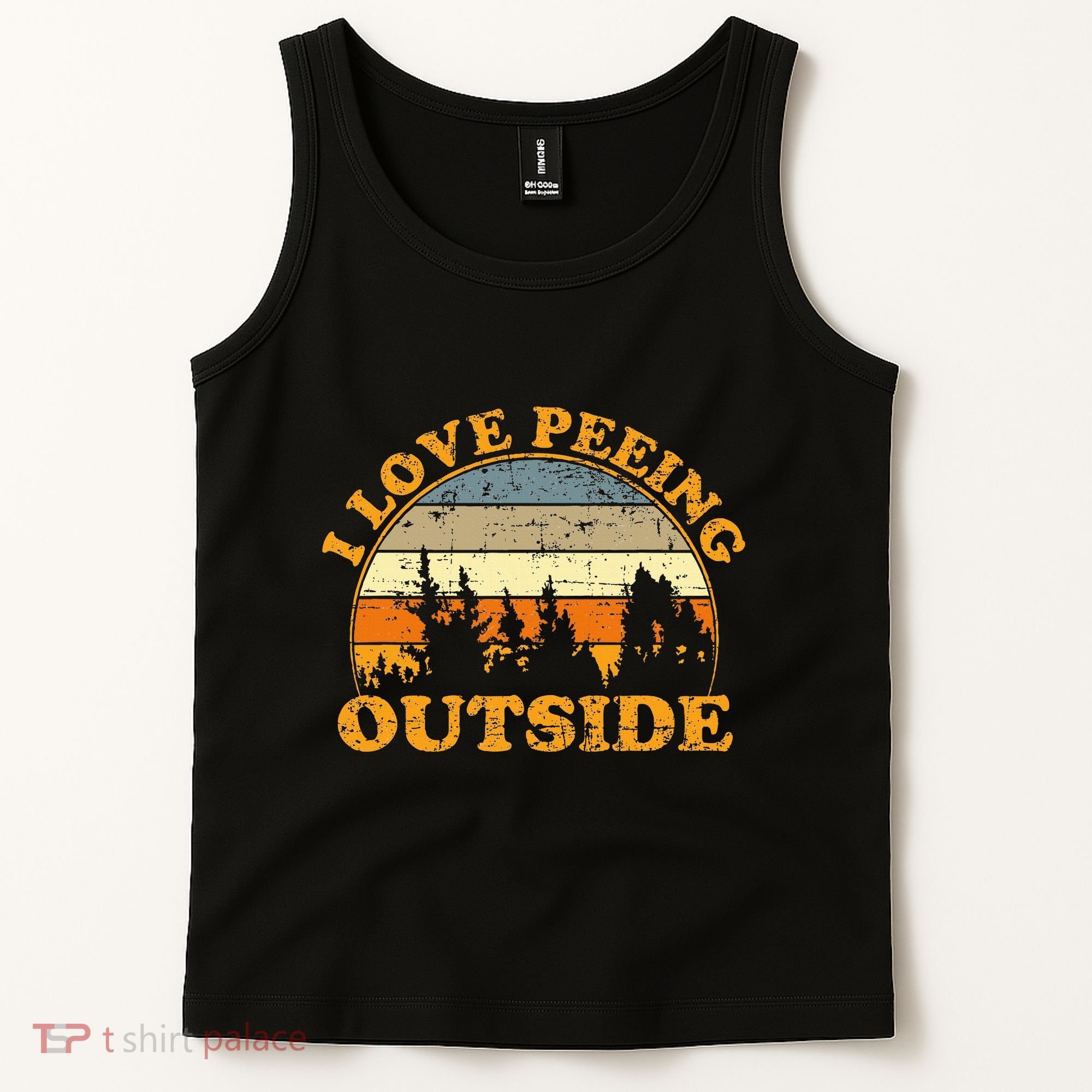I Love Peeing Outside Tank Top