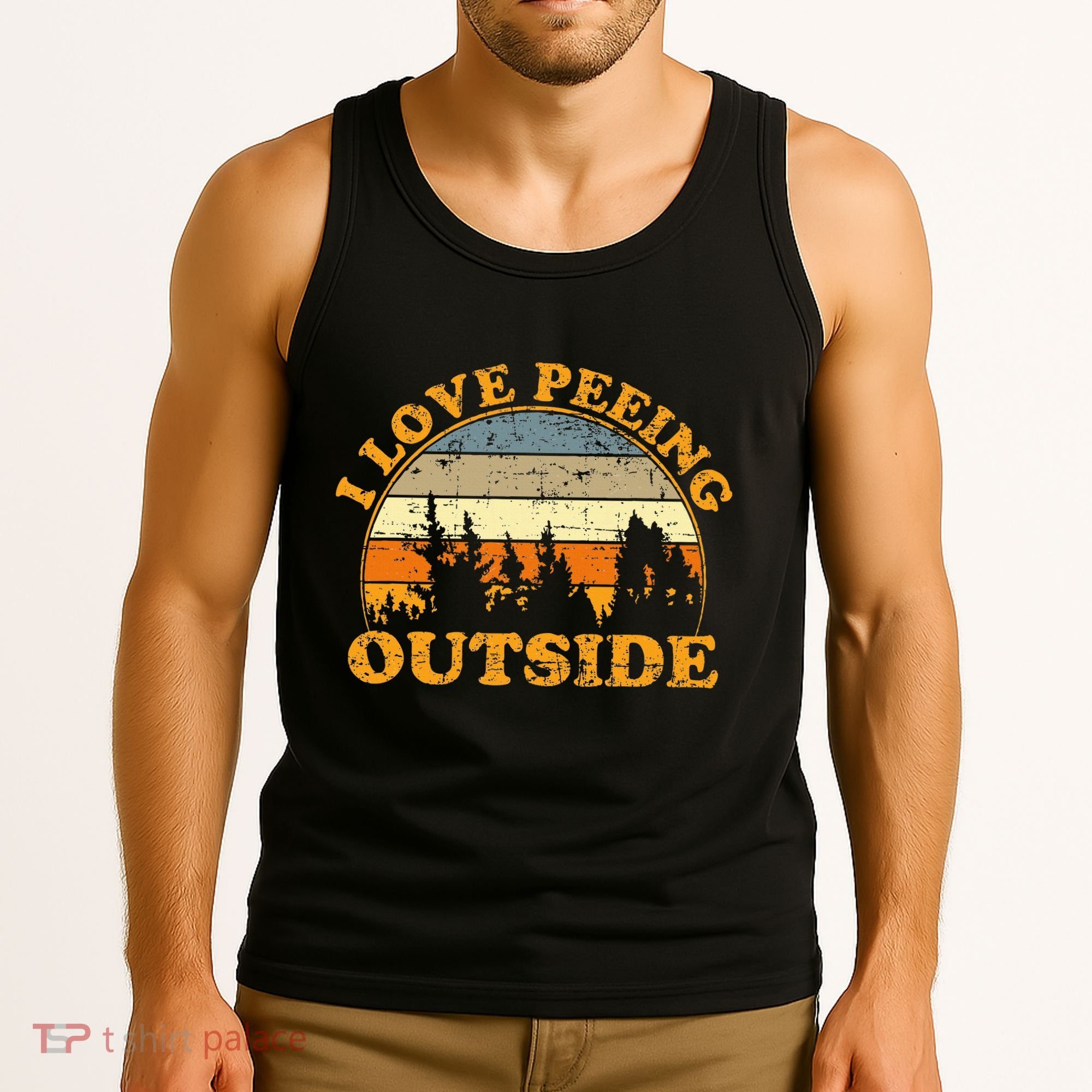 I Love Peeing Outside Tank Top