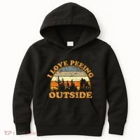 I Love Peeing Outside Kids Hoodie thumb 0