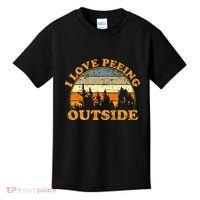 I Love Peeing Outside Kids T-Shirt thumb 0