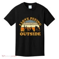 I Love Peeing Outside Kids T-Shirt thumb 0