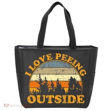 I Love Peeing Outside Tote Bag