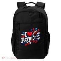 I Love Patriots Backpack thumb 0