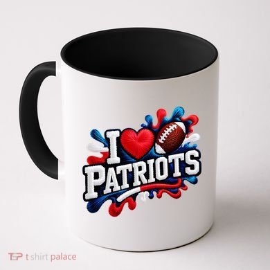 I Love Patriots Coffee Mug