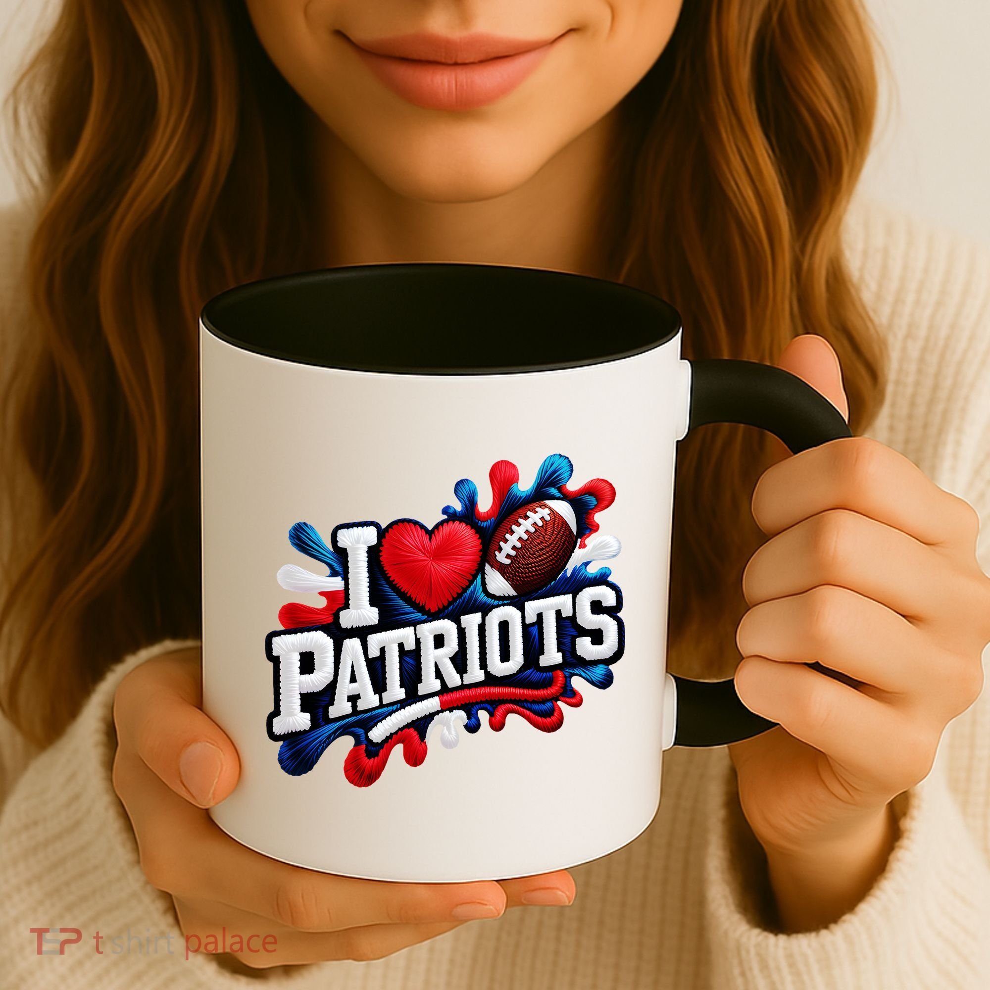 I Love Patriots Coffee Mug