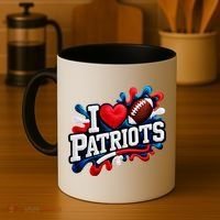 I Love Patriots Coffee Mug thumb 4