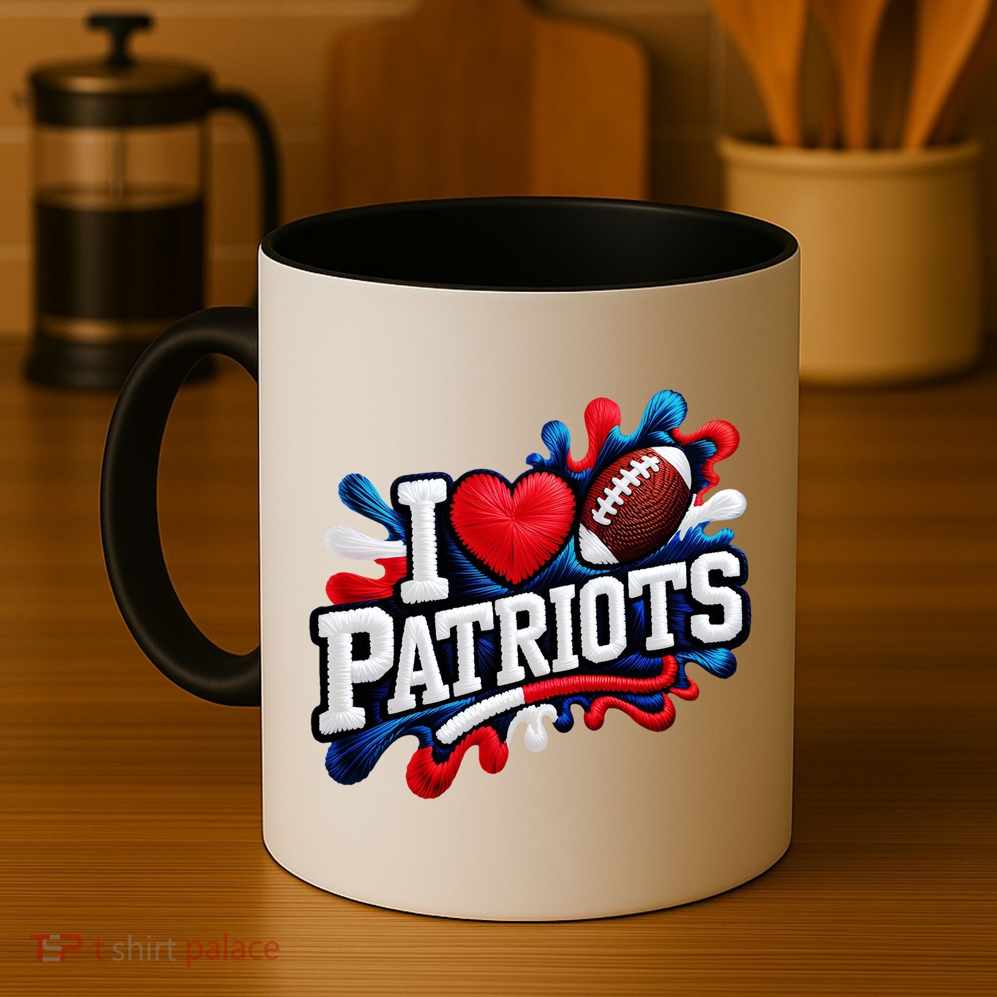 I Love Patriots Coffee Mug