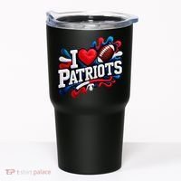 I Love Patriots Tumbler thumb 0