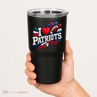 I Love Patriots Tumbler thumb 2