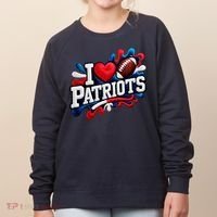 I Love Patriots Women's Sweatshirt thumb 0