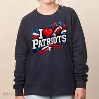 I Love Patriots Women's Sweatshirt thumb 0