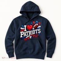 I Love Patriots Hoodie thumb 0