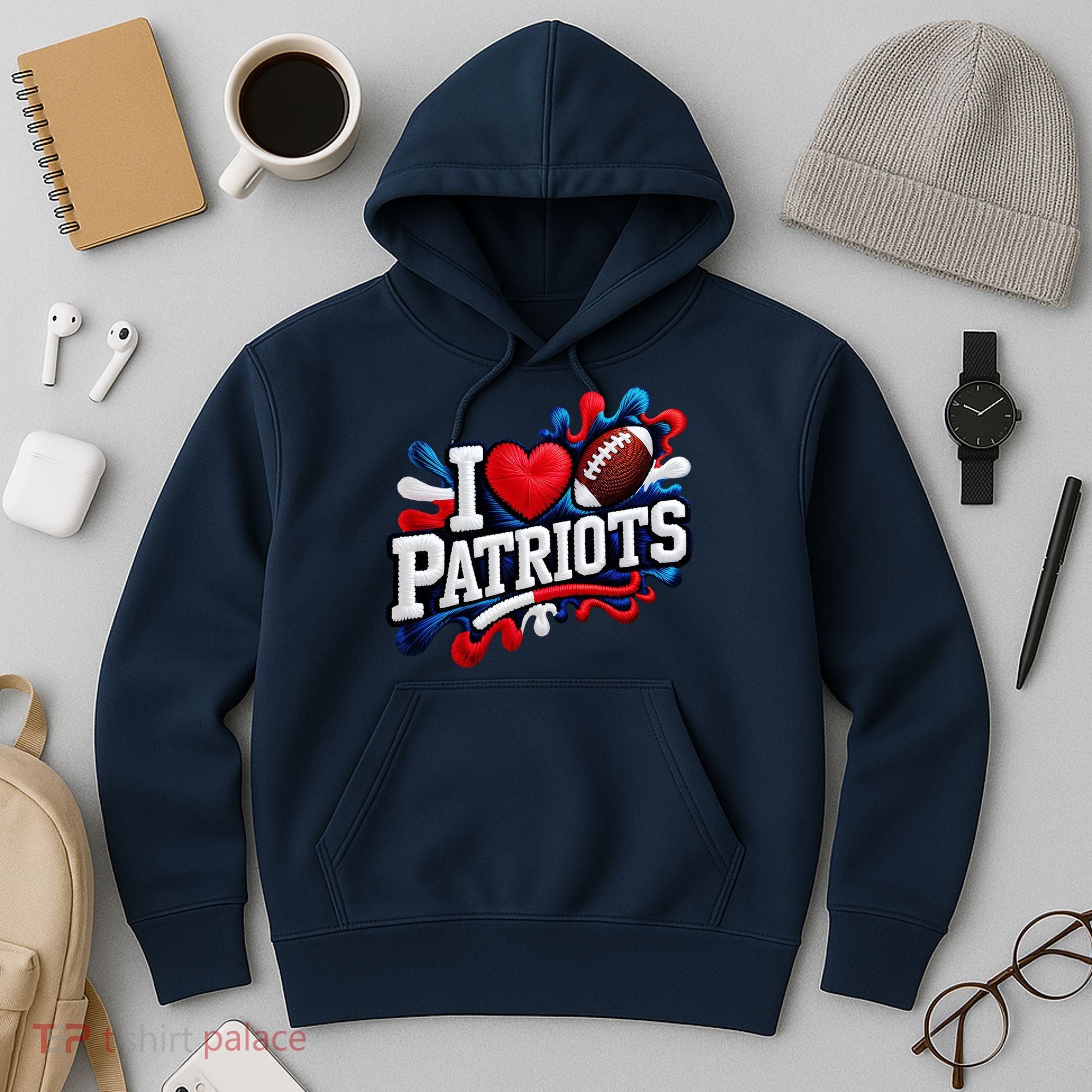 I Love Patriots Hoodie