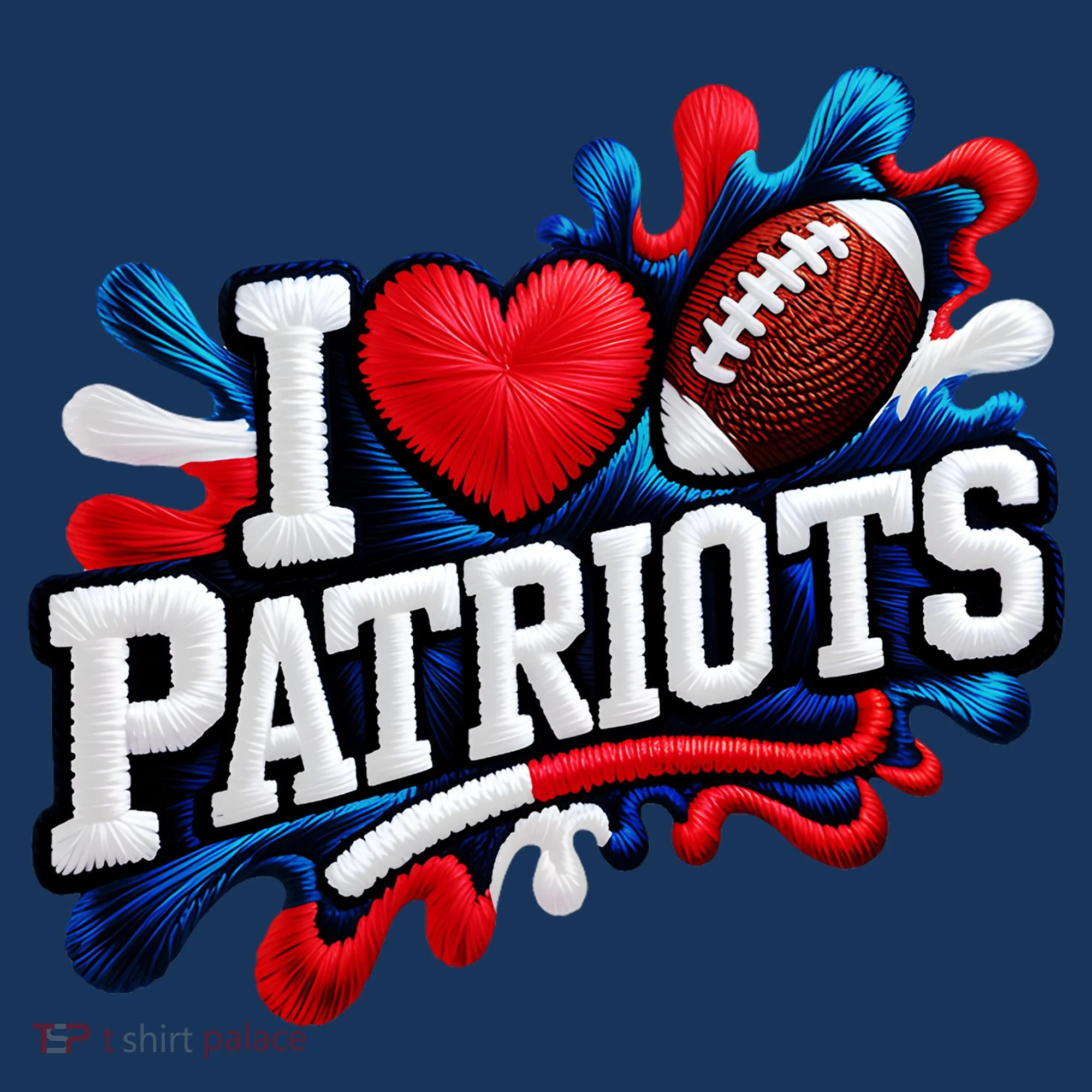 I Love Patriots Hoodie