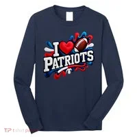 I Love Patriots Long Sleeve Shirt thumb 0
