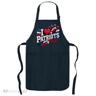 I Love Patriots Apron