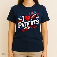 I Love Patriots T-Shirt thumb 4