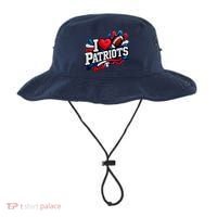 I Love Patriots Bucket Hat thumb 0