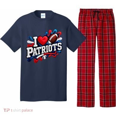 I Love Patriots Pajama Set