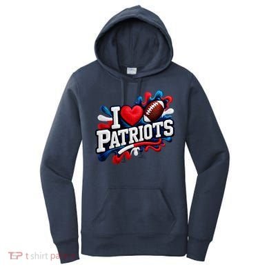 I Love Patriots Women's Hoodie