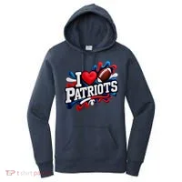 I Love Patriots Women's Hoodie thumb 0