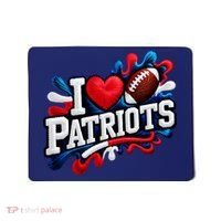 I Love Patriots Mousepad thumb 0
