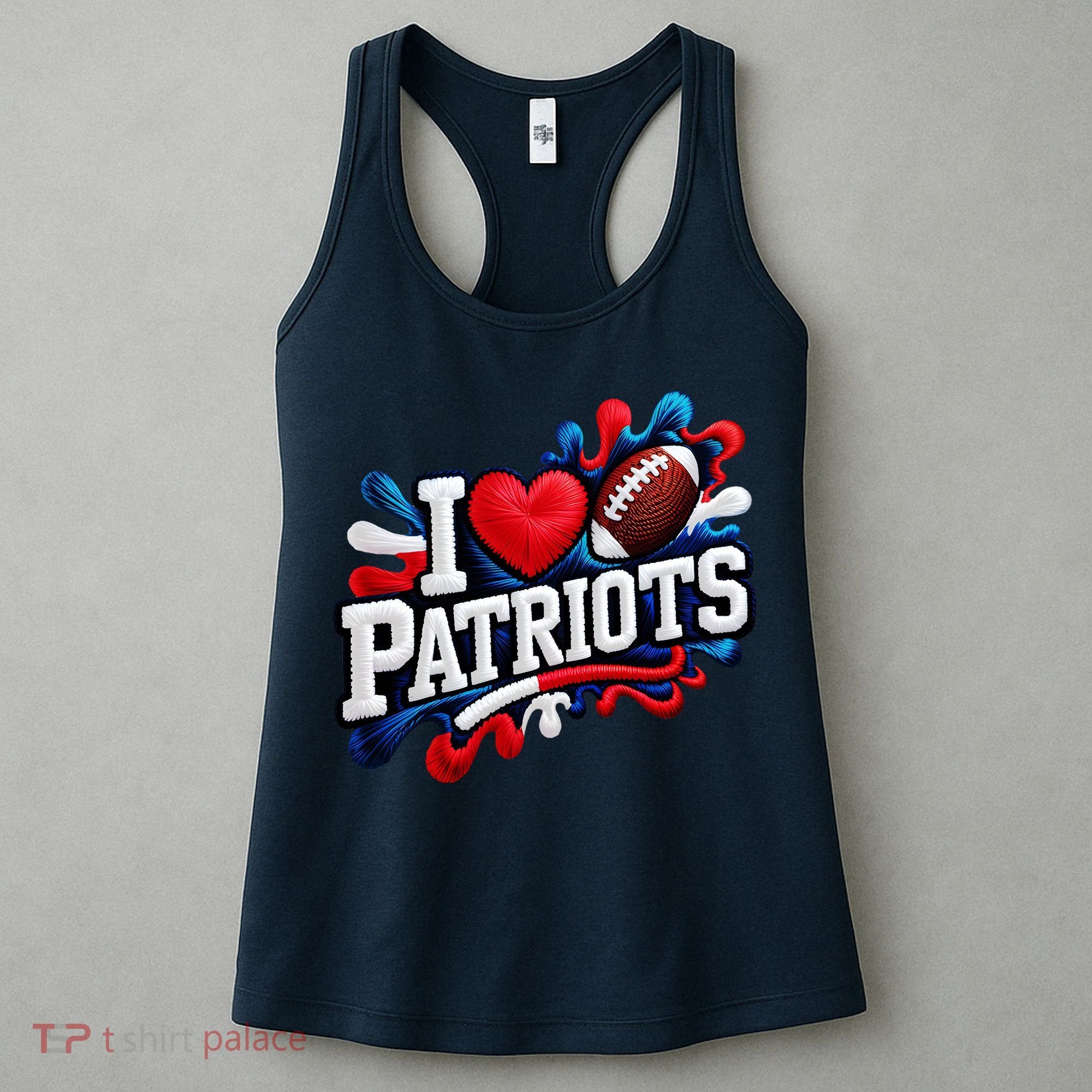 I Love Patriots Women's Tank Top