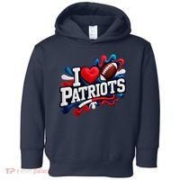 I Love Patriots Toddler Hoodie thumb 0