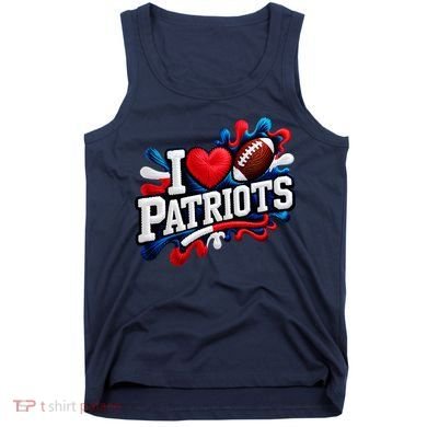 I Love Patriots Tank Top