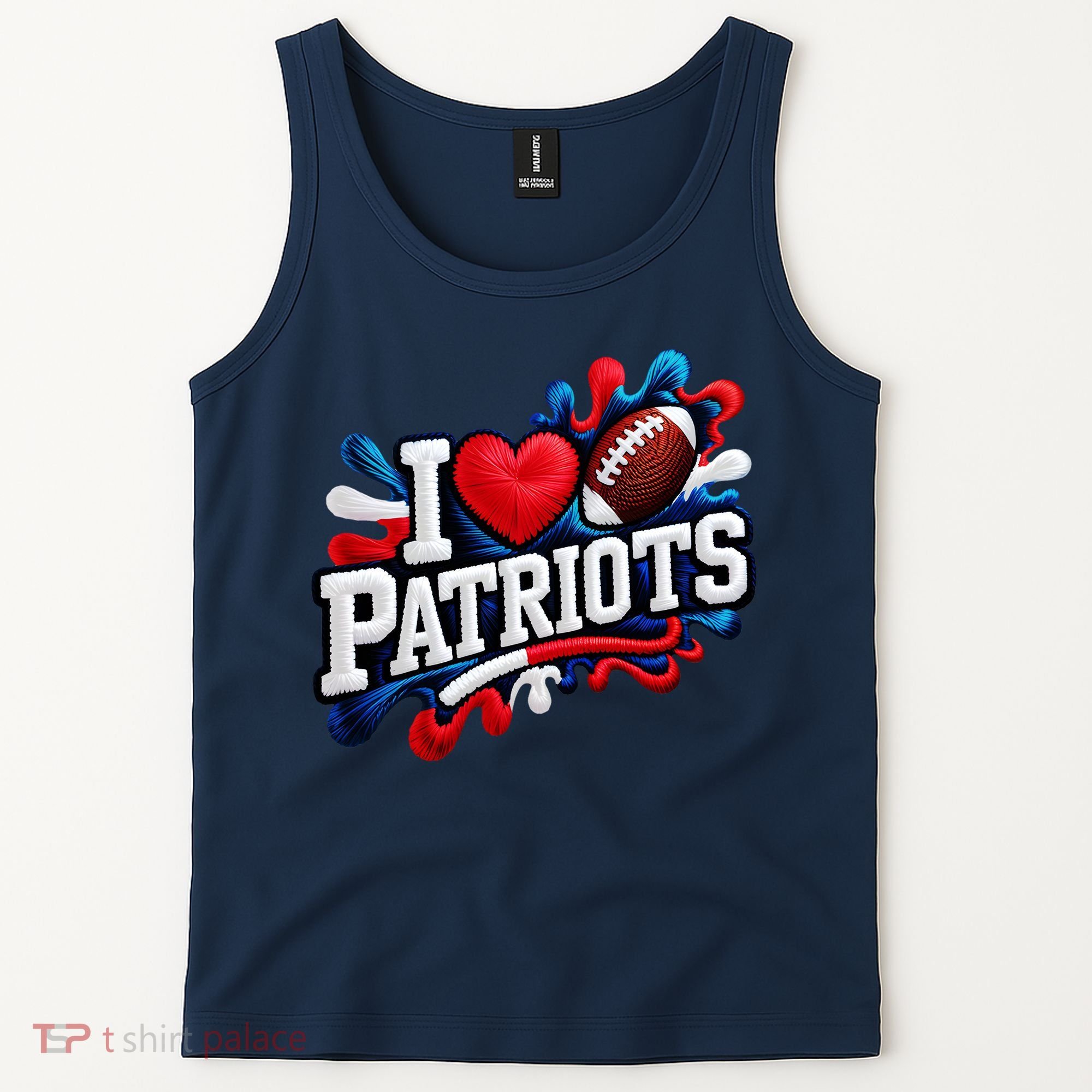 I Love Patriots Tank Top