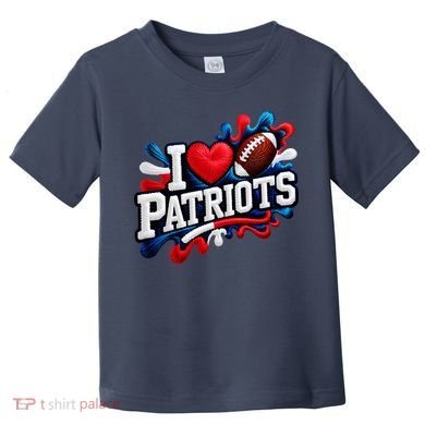 I Love Patriots Toddler T-Shirt