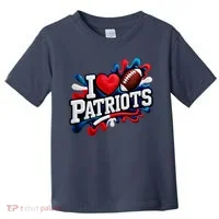 I Love Patriots Toddler T-Shirt thumb 0