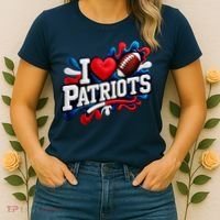 I Love Patriots Women's T-Shirt thumb 2