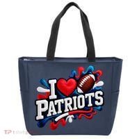 I Love Patriots Tote Bag thumb 0