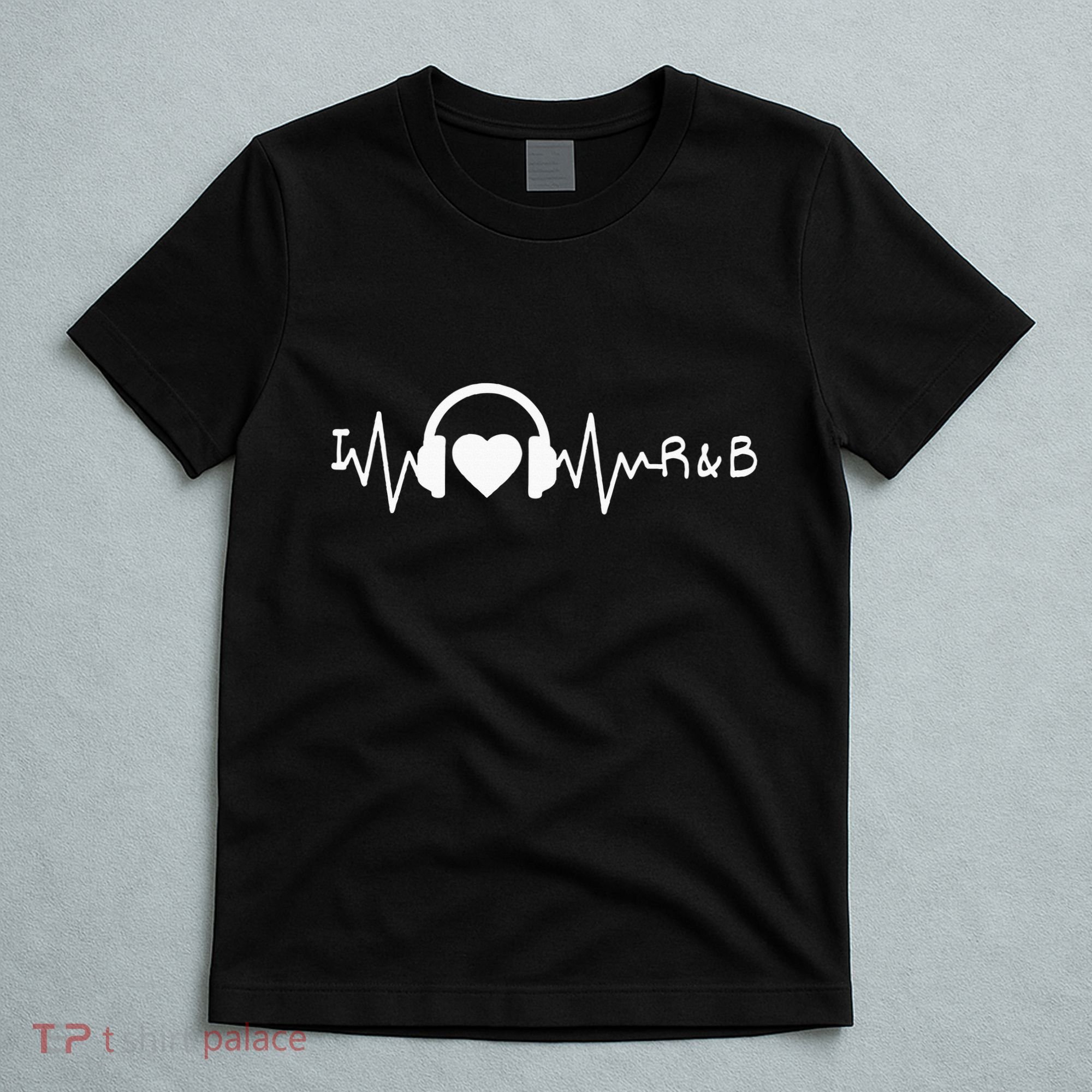 I Love R&B Heartbeat Rhythm And Blues Music 90S Rnb T-Shirt