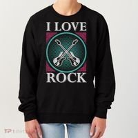 I Love Rock Women's Sweatshirt thumb 0