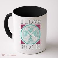 I Love Rock Coffee Mug thumb 0