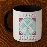 I Love Rock Coffee Mug thumb 2