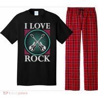 I Love Rock Pajama Set thumb 0