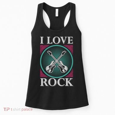 I Love Rock Women's Tank Top