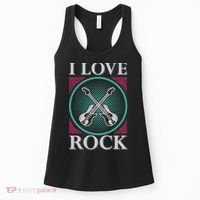 I Love Rock Women's Tank Top thumb 0