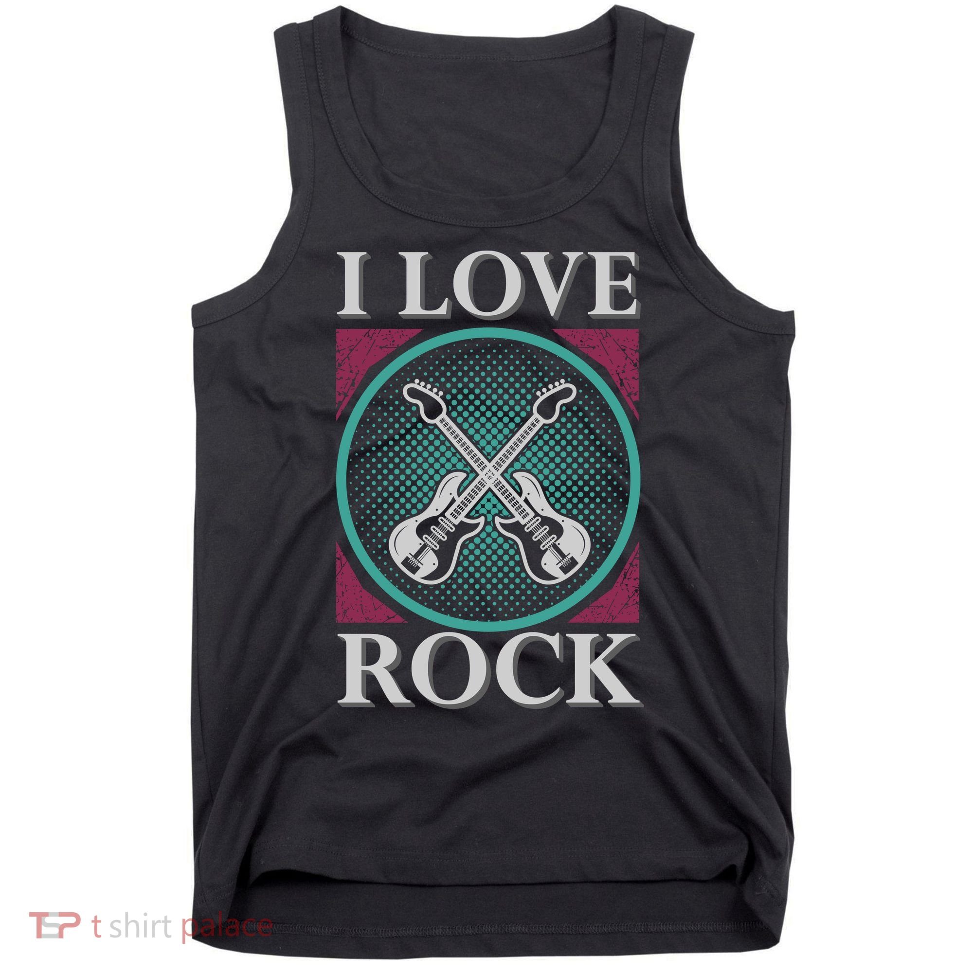 I Love Rock Tank Top